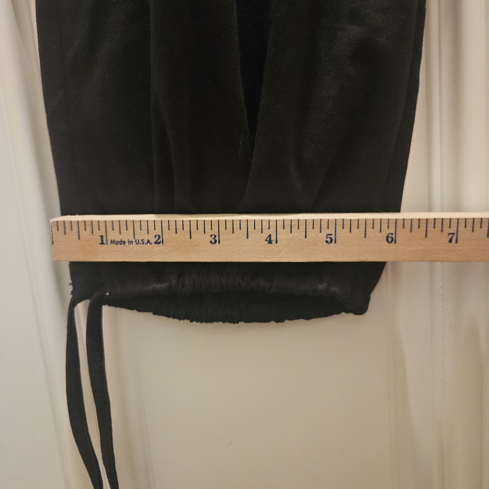 Black Drawstring Pants - image 9